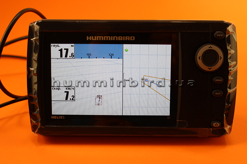 Подключение внешнего GPS к эхолотам Humminbird Helix 5 и Helix 7